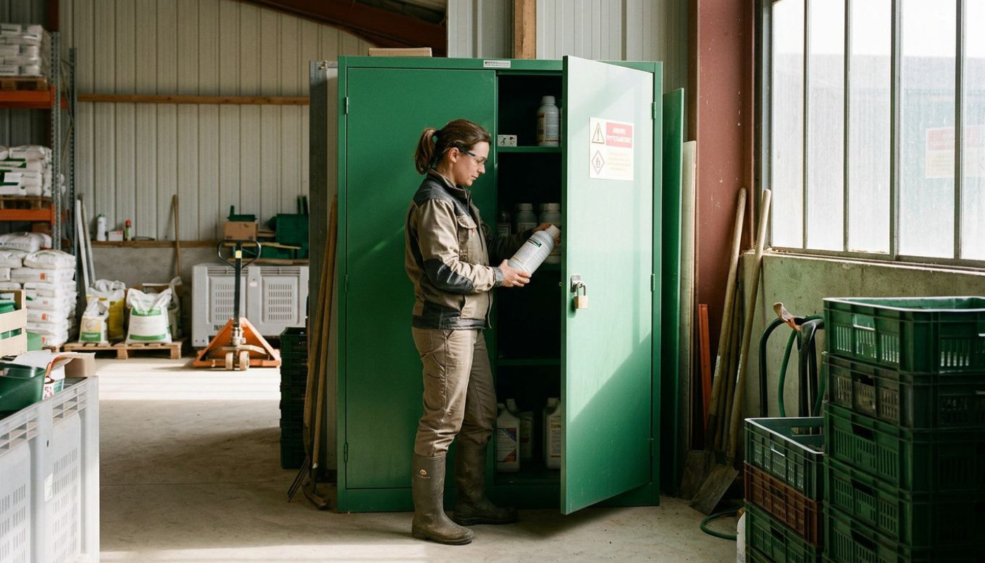 Armoire phytosanitaire : la discrète alliée de la sécurité alimentaire
