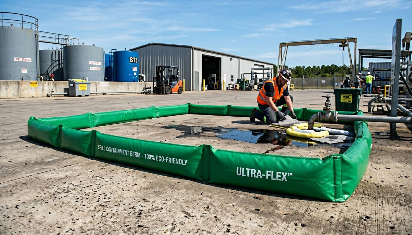 Avantages écologiques et économiques du bac de rétention souple pour les entreprises