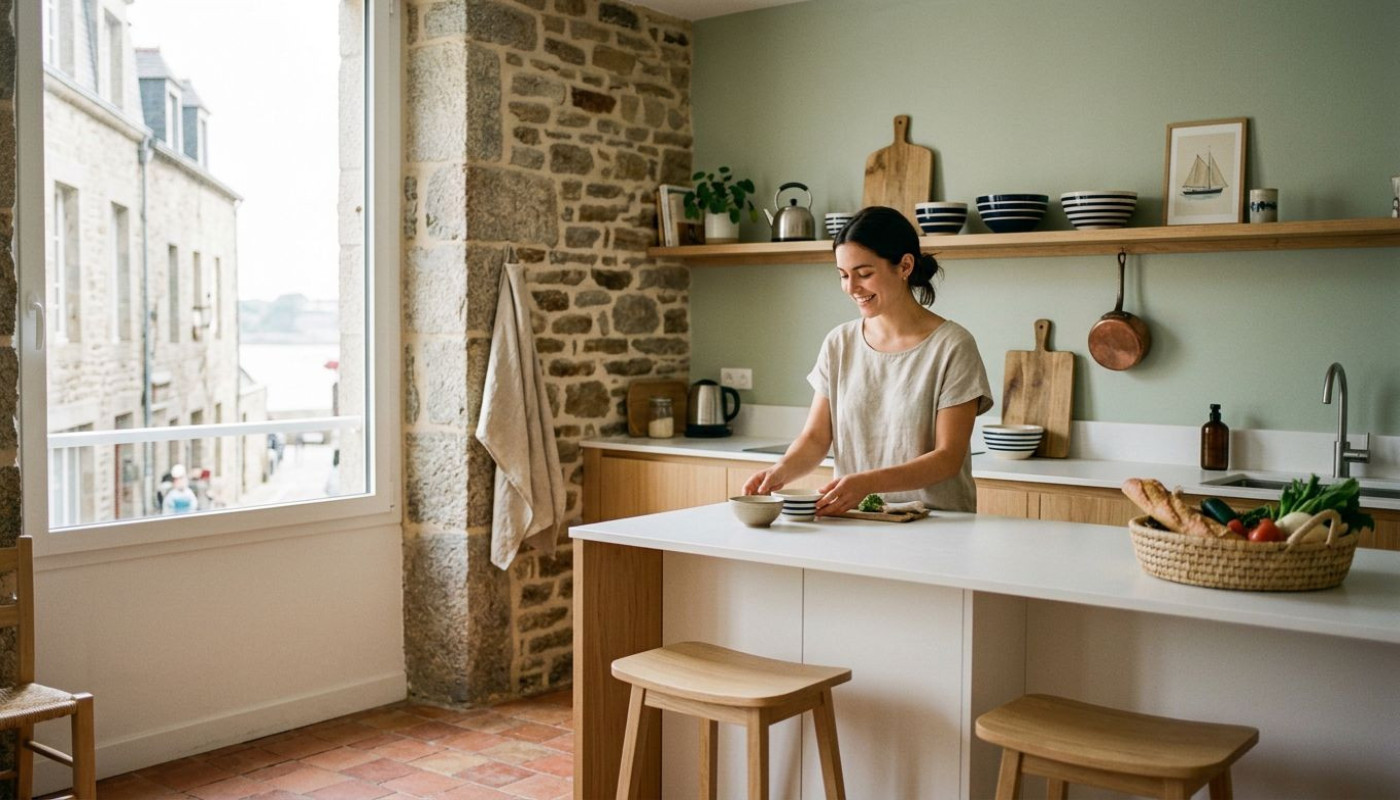 Cuisiniste Saint Malo : l’audace du mélange entre design scandinave et touches bretonnes