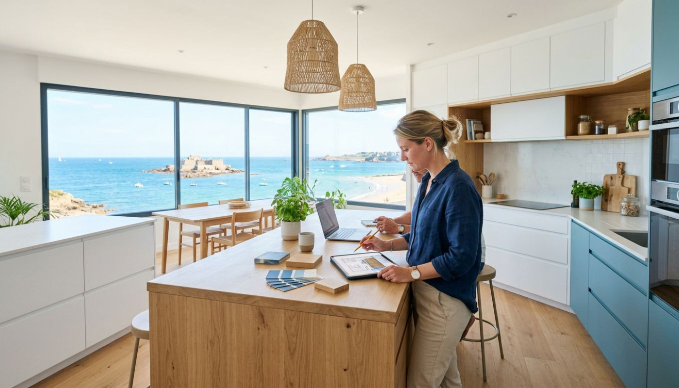 Réinventez votre quotidien avec un cuisiniste saint malo : inspirations venues du large