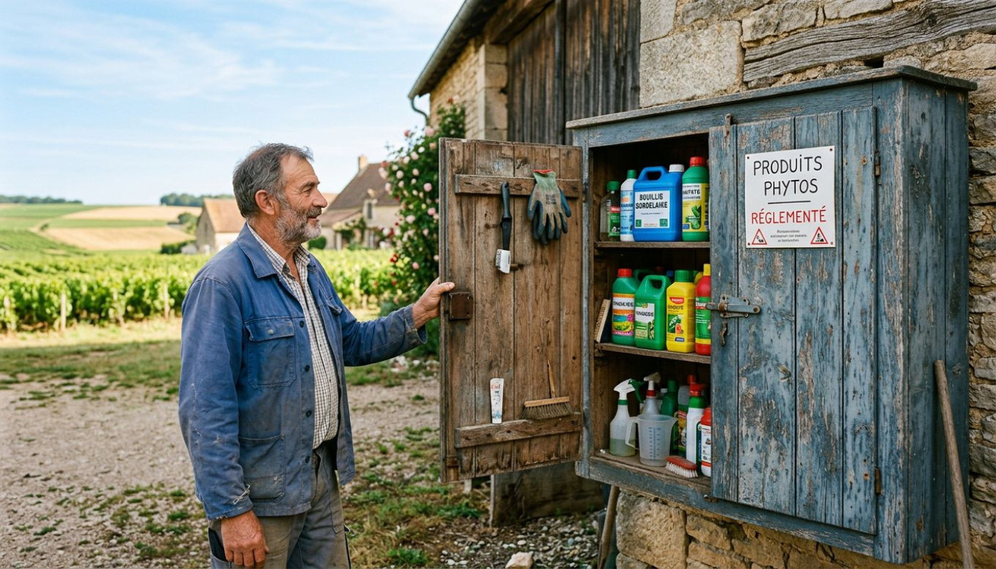 Révolution silencieuse : comment l’armoire phytosanitaire transforme le quotidien des agriculteurs français